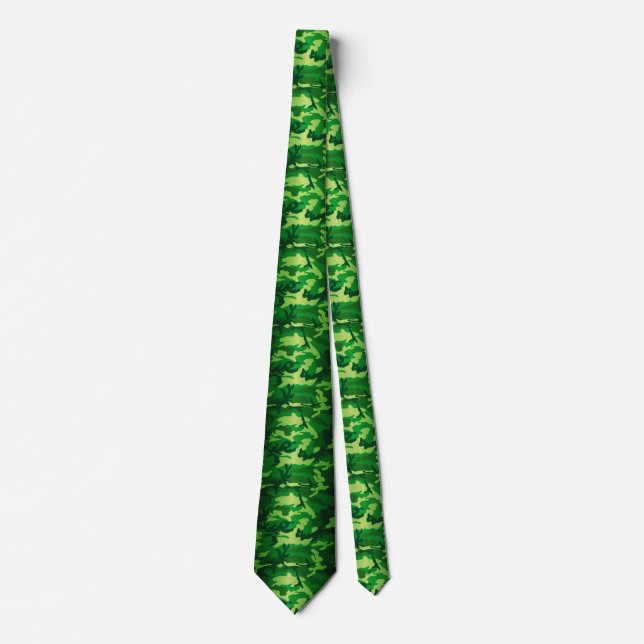 Corbata Woodland Camo Neck Tie (Anverso)
