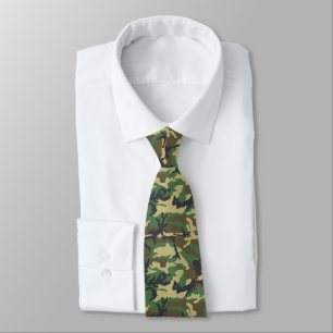 Corbata Woodland Camo Tie