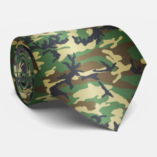 Corbata Woodland Camo Tie