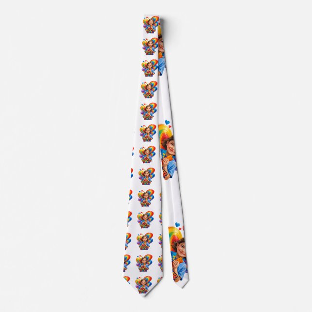 Corbata World Down Syndrome Day shirt (Anverso)