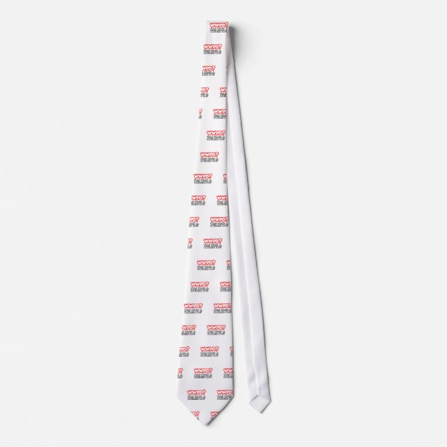 Corbata WPD... ¿Qué haría un podiatra? (Anverso)