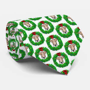 Corbata Wreath & Lights Whippet - Amanecer y blanco