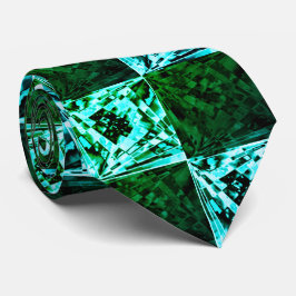 Corbata Xadrez verde e azul céu ou ciano, com retângulos?