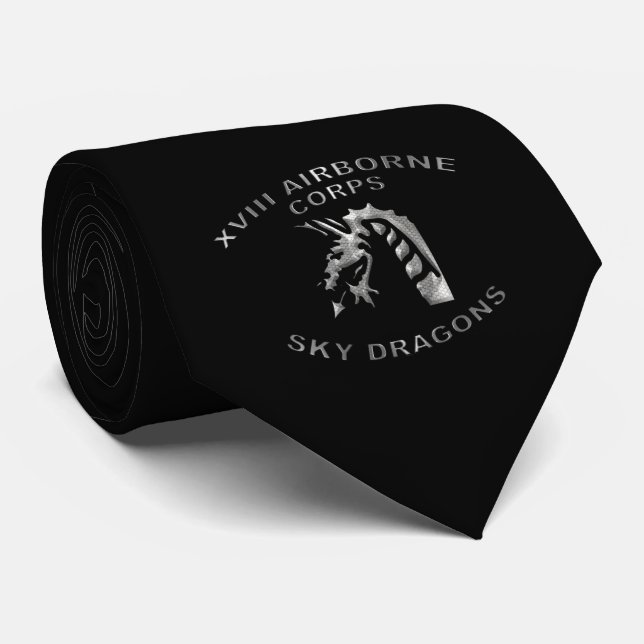 Corbata XVIII Cuerpo Aéreo "Dragones Sky" (Enrollado)