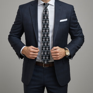 Corbata Ya No Más Señor Buen Tipo Divertido Alpha Wolf Mem