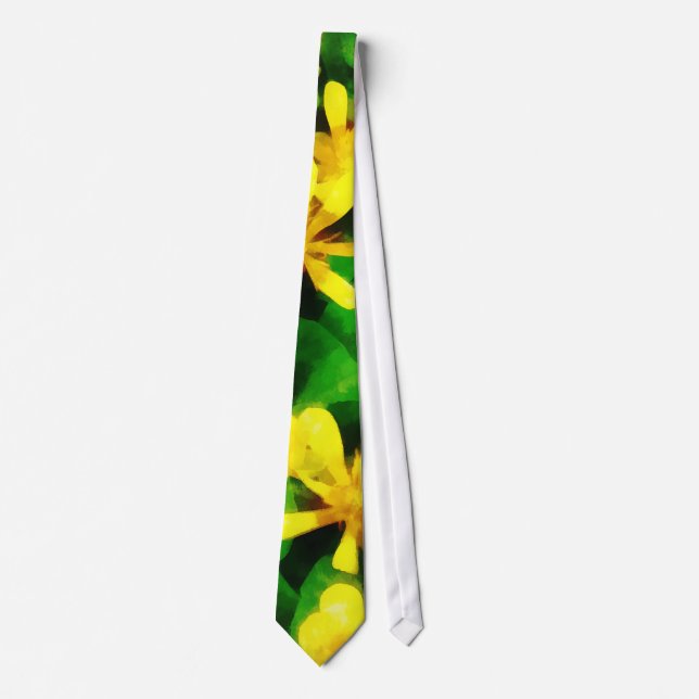 Corbata Yellow Wildflowers (Anverso)