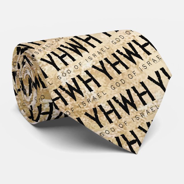 Corbata YHWH Jehová (Enrollado)