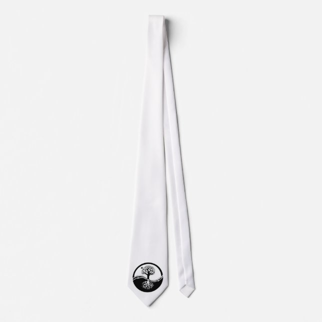 Corbata Yin Tree Tie (Anverso)