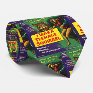 Corbata Yo era una ardilla adolescente