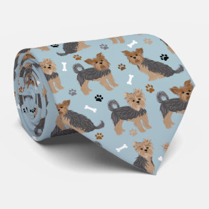 Corbata Yorkshire Terrier Paws and Bones Yorkie Dog