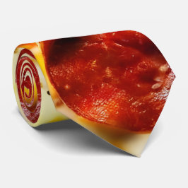 Corbata Yummy por todo el zapato de cuello de pizza