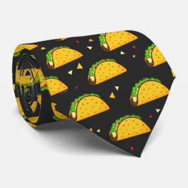 Corbata Yummy Taco Pattern