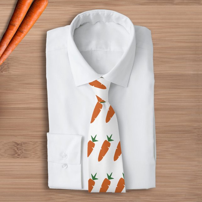Corbata Zapato de garganta (Carrot Neck Tie)