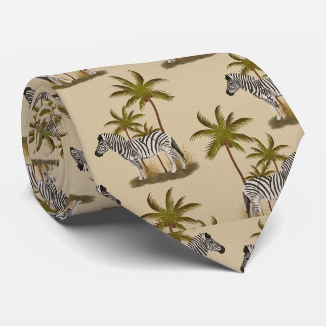 Corbata Zebra (Enrollado)