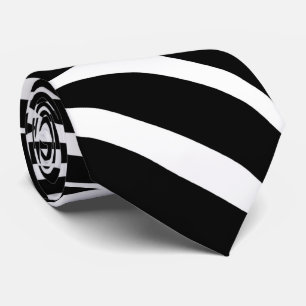 Corbata Zebra Patrón de piel