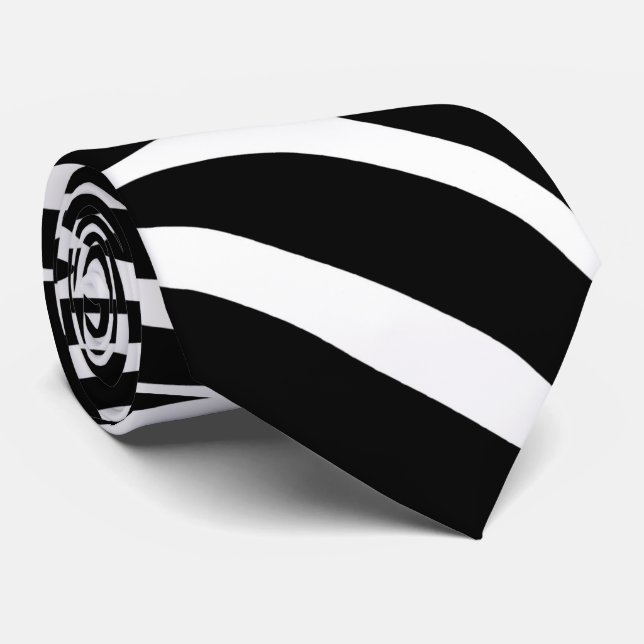 Corbata Zebra Patrón de piel (Enrollado)