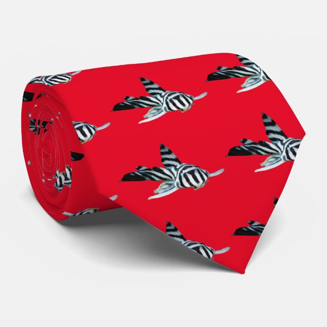 Corbata Zebra Placo (Enrollado)