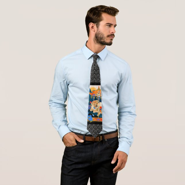 Corbata ZEN CARNIVAL Chow-necktie (In situ)