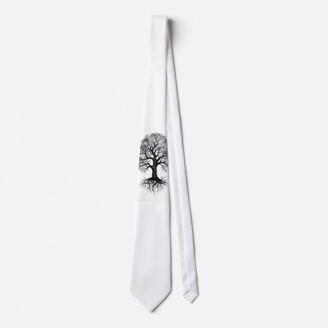 Corbata Zen Tree of Life (Anverso)