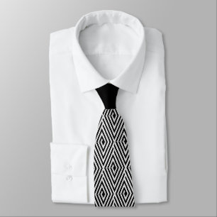 Corbata Zigzag Diamond Chevron