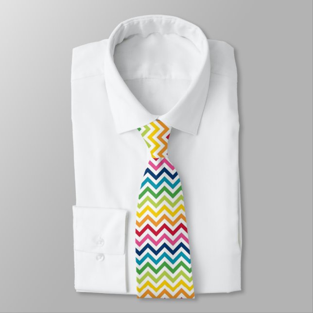 Corbata - Zigzag Multicolor 3 (Atado)