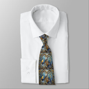 Corbata Zodiaco - Capricornio la cabra marina