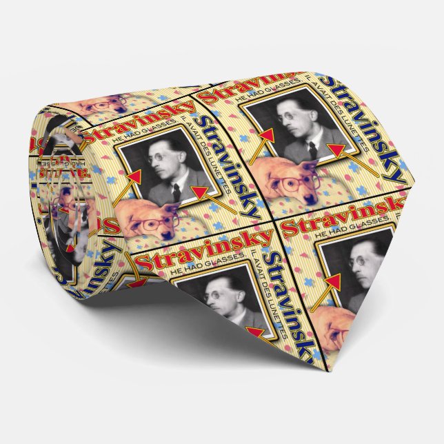 Corbata ZoeSPEAK - Stravinsky (Enrollado)