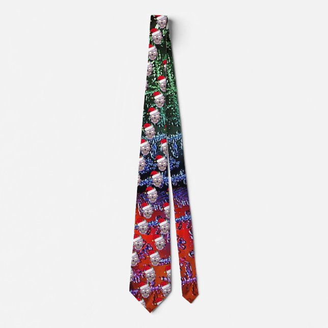 CORBATA ZOMBIE SANTA HAT TIE (Anverso)