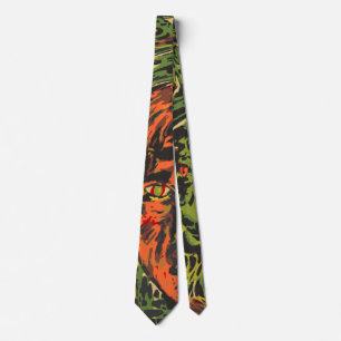 Corbata Zombies Vintage de Halloween, Arte Callejero Grafi