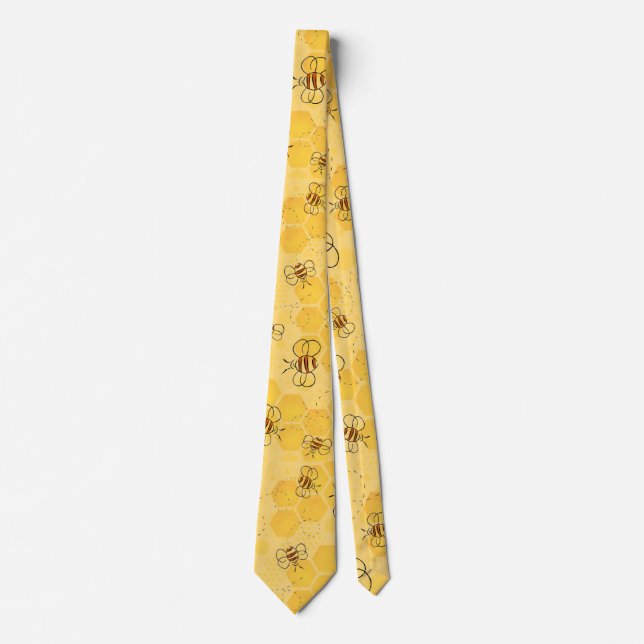 Corbata Zumbido de abeja Abejas melíferas Lindas  (Anverso)