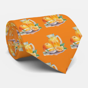 Corbata Zumo de naranja de azulejos