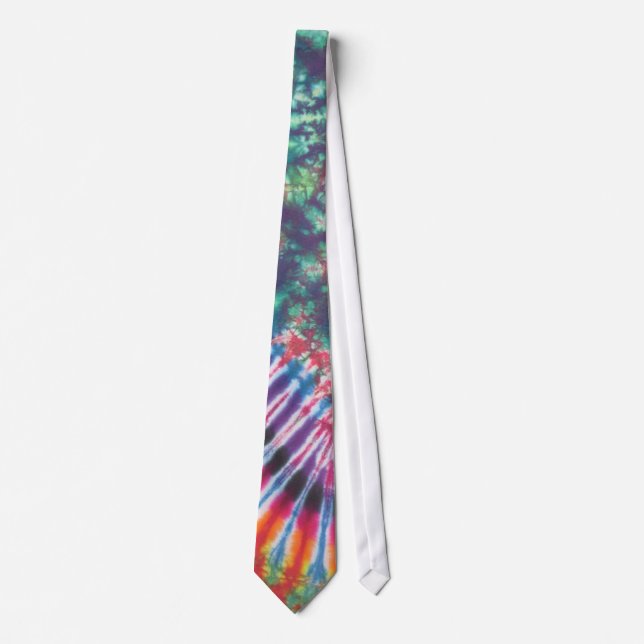 Corbata Zz Tie Dye Necktie (Anverso)