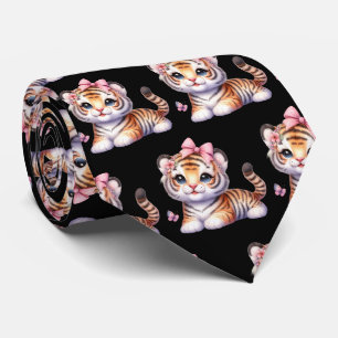 Corbatas Adorables Kawaii de Tigre