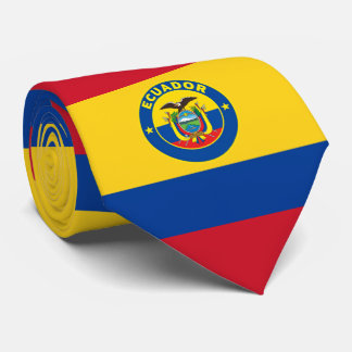 Corbatas con la bandera de Ecuador, corbata ecuato