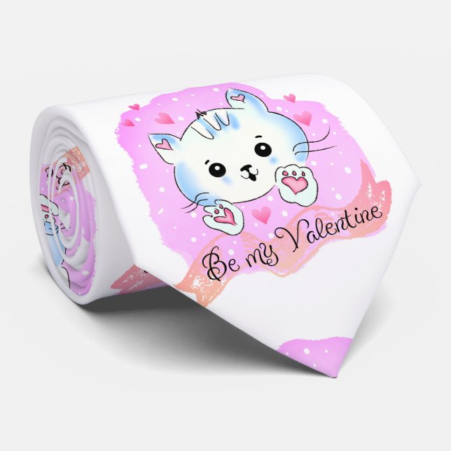 Corbatas de diseñador para hombres Sé mi corazón d (Enrollado)