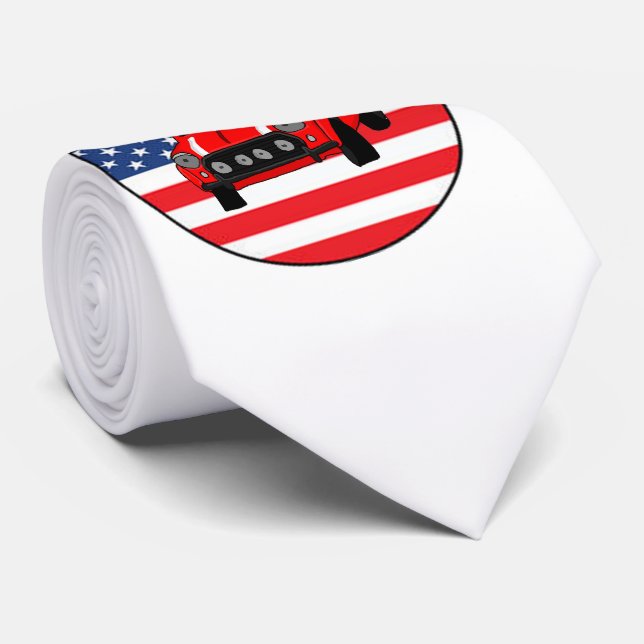 Corbatas de encargo frescas del coche (Enrollado)