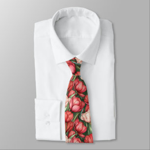 Corbatas Minimalistas de Hombre Tulipán