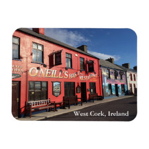 Corcho del oeste, Pubs irlandeses, imán de Irland