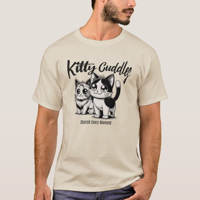 Cordeles de Kitty: Camiseta de amor y púrpura (Anverso)