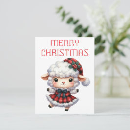 Cordero Bailarín - Tarjeta de Navidad