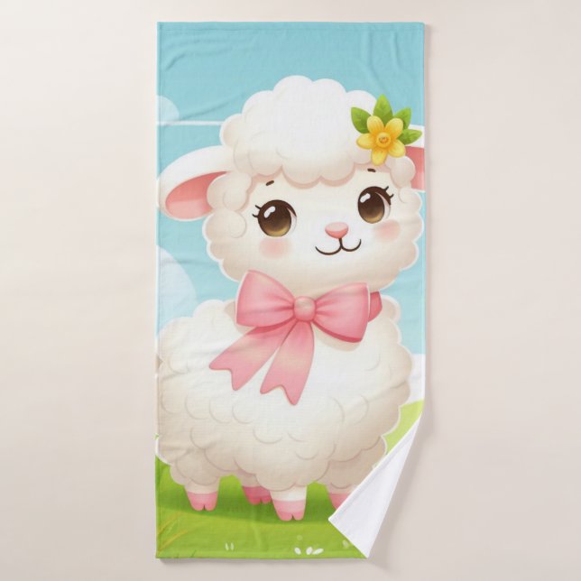Cordero de Pascua (Toalla de baño)