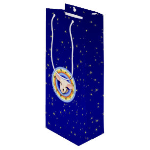 Cordero en la bolsa de regalo de rueda Zodiac