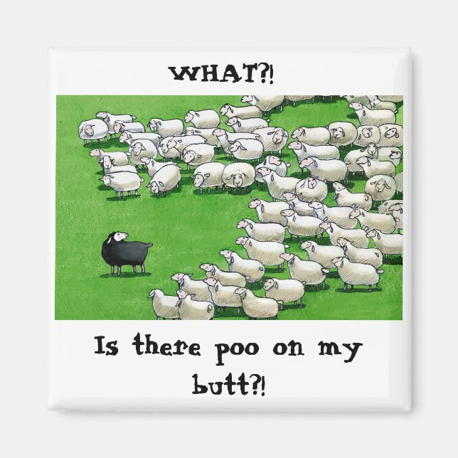 Cordero perdido por largo tiempo: imán pegajoso (Frente)