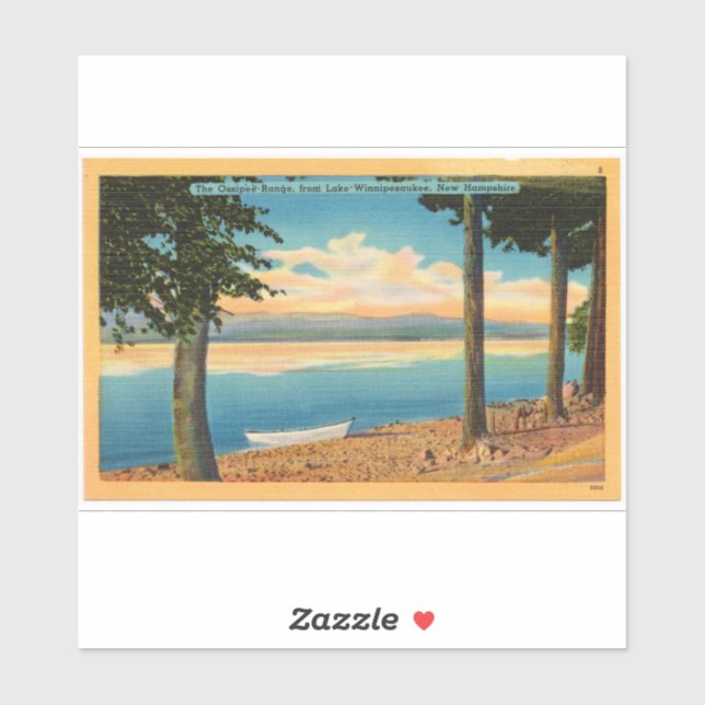 Cordillera de Ossipee, Pegatina del lago Winnipesa (Hoja)