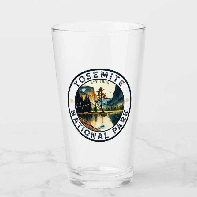 Cordillera del Parque Nacional Yosemite Media Dome (Anverso)