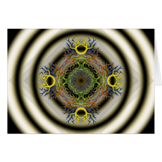 Cordón pintado en los anillos (Anverso (Horizontal))
