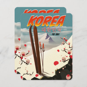 Corea al esquí