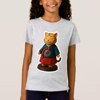 corea hanbok para Chicas camisetas