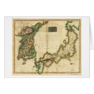 Corea y JapónMapa panorámicoCorea y Japón