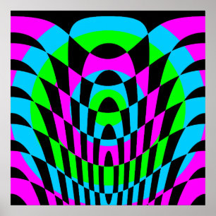 Corey Tiger 80s Arte Op Vintage